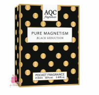 AQC Pure Magnetism Black Seduction
Duftrichtung Orientalisch
Damenparfum im Taschenformat, Black Seduction ist ein besonderer Duft der sehr intensiv würzig ist.